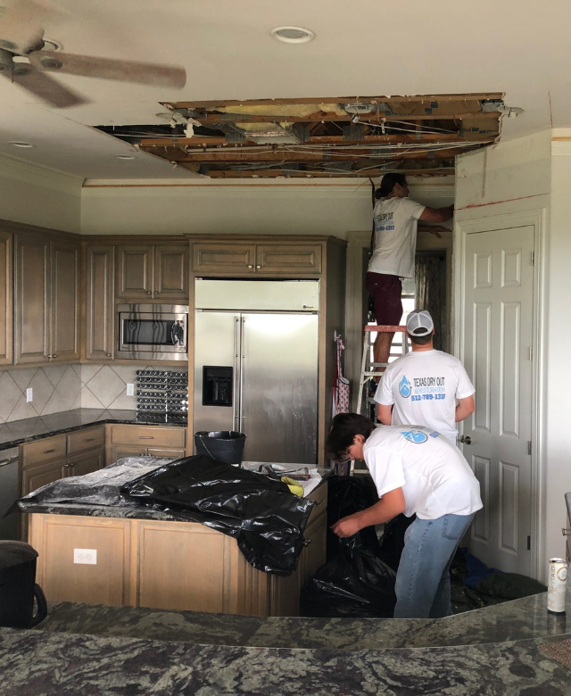 Texas Dry Out and Restoration Team - Austin Texas - Water Damage Restoration Services